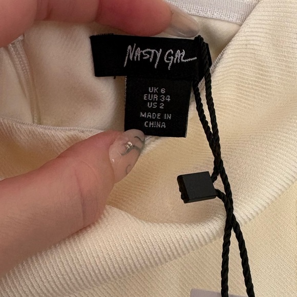 Nasty Gal Tailored Overlay Playsuit - Picture 4 of 7